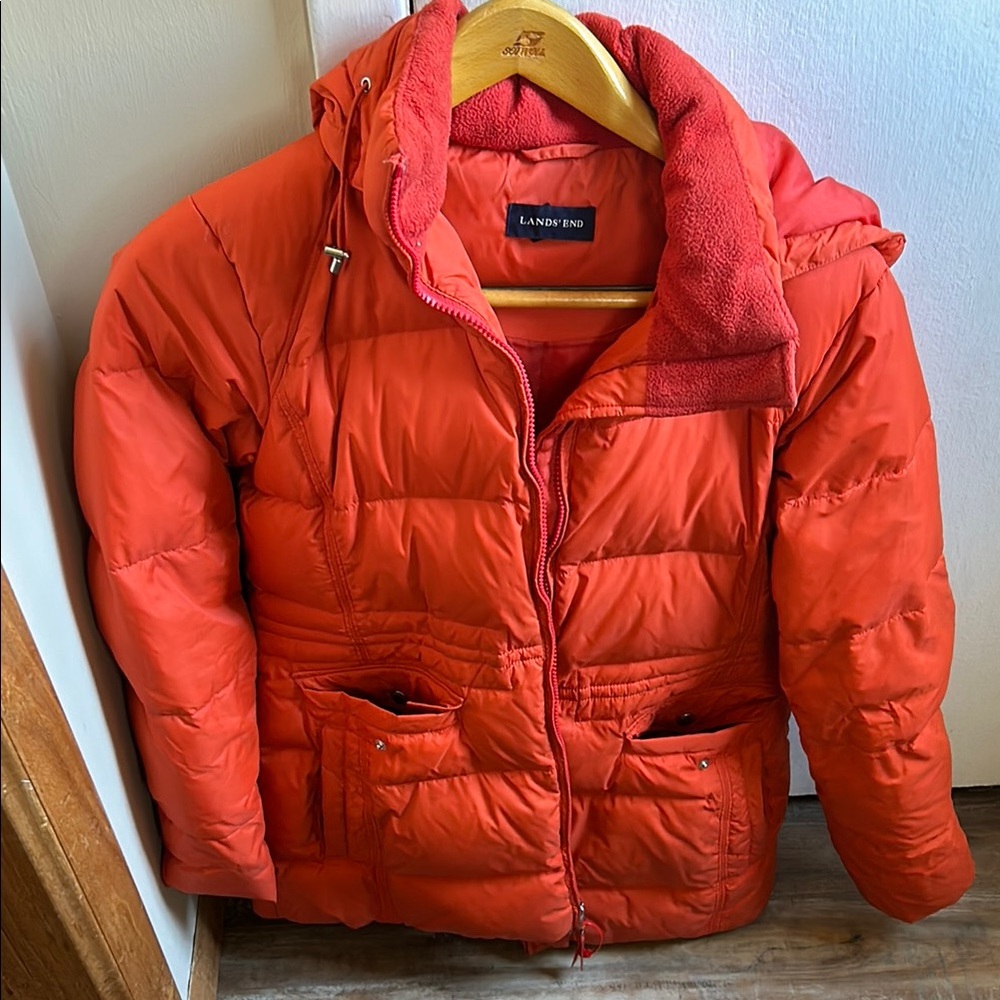 Lands' End Orange Women's Jacket